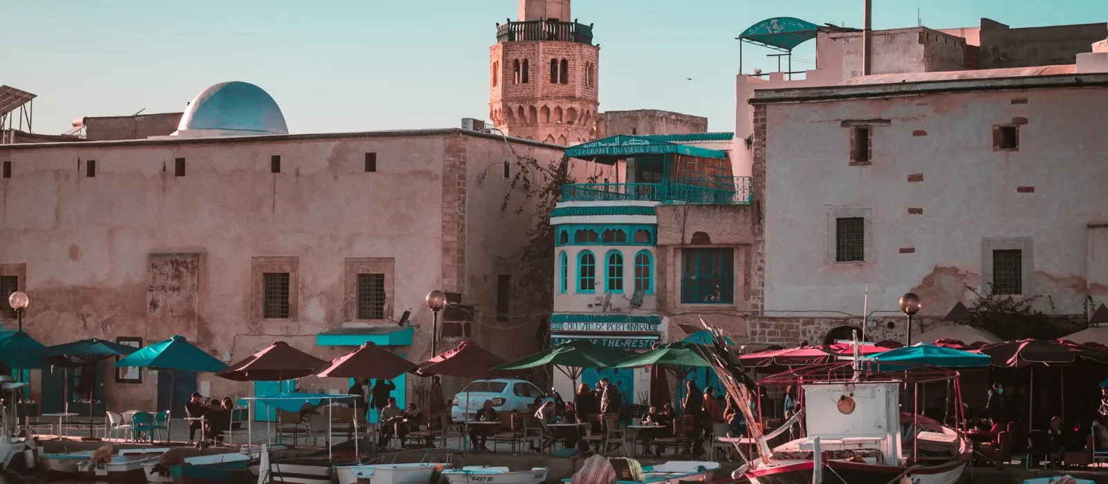 View of Bizerte Harbor