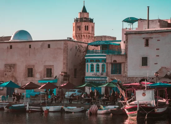 View of Bizerte Harbor