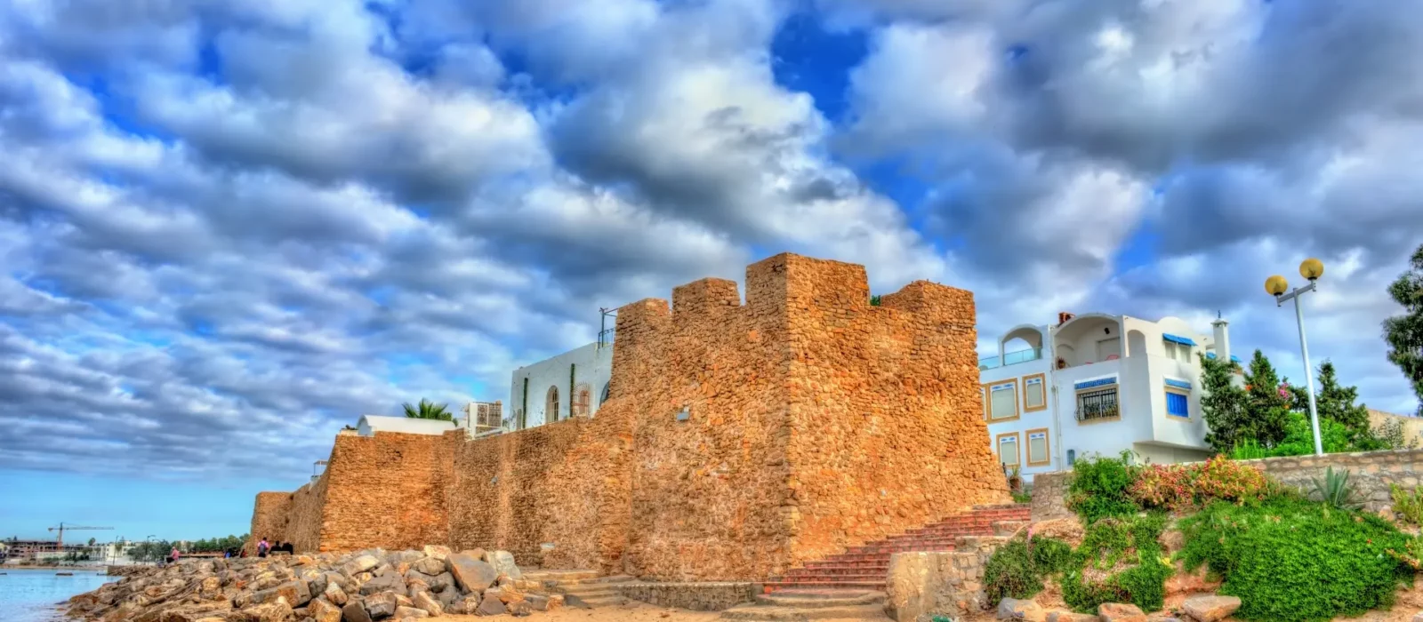 View From the Outside of The Hammamet Medina