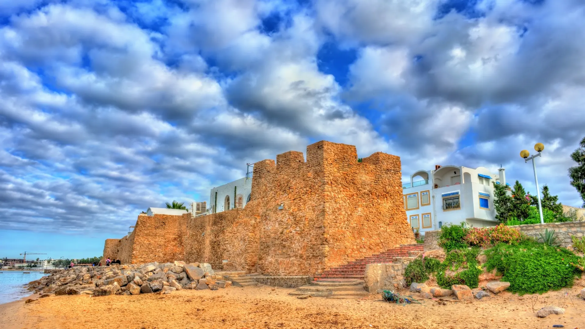 View From the Outside of The Hammamet Medina