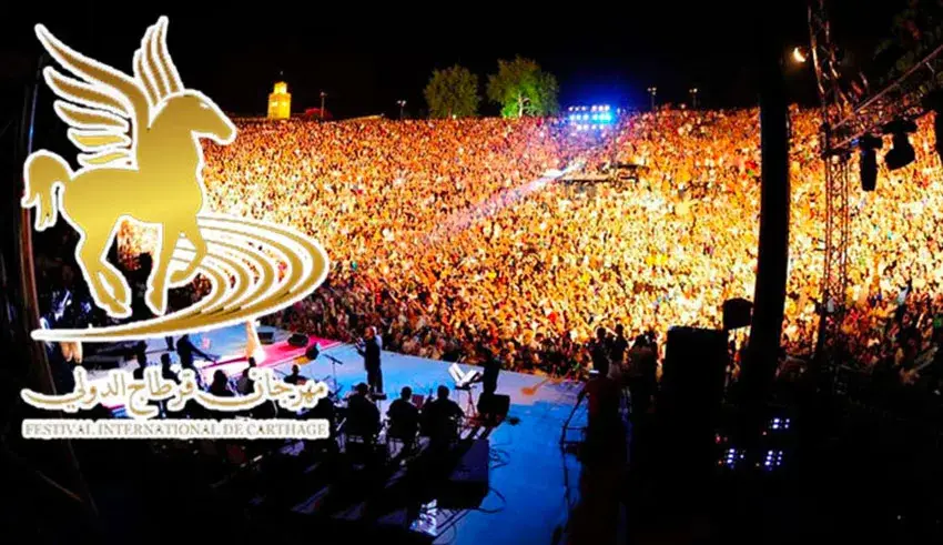 Picture of Carthage Festival in Tunisia 