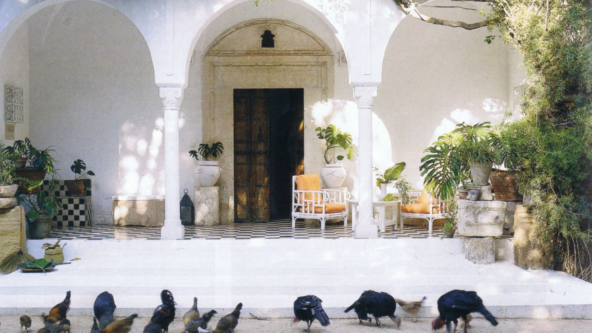 Picture of the House of the American couple Jean and Violet Henson were the pioneers in discovering the discreet charms of Hammamet.