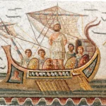 Roman Ulysses and the Sirens Mosaic in Tunisia's Bardo Museum