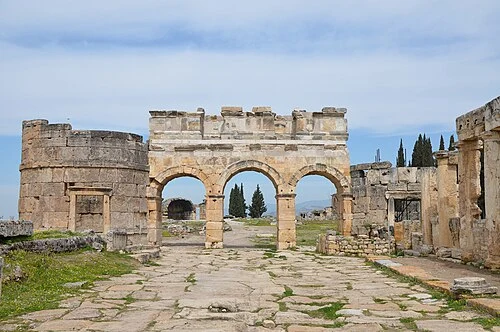 Roman ruins at Hierapolis, Turkey