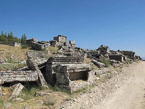 Necropolis of Hierapolis, ancient tombs