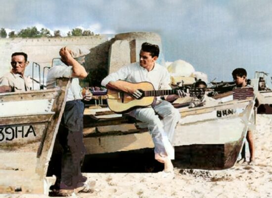 Jacques Brel and Hammamet, 1960