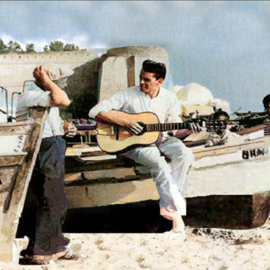 Jacques Brel and Hammamet, 1960