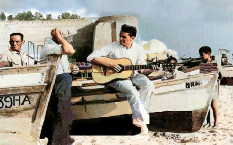 Jacques Brel and Hammamet, 1960