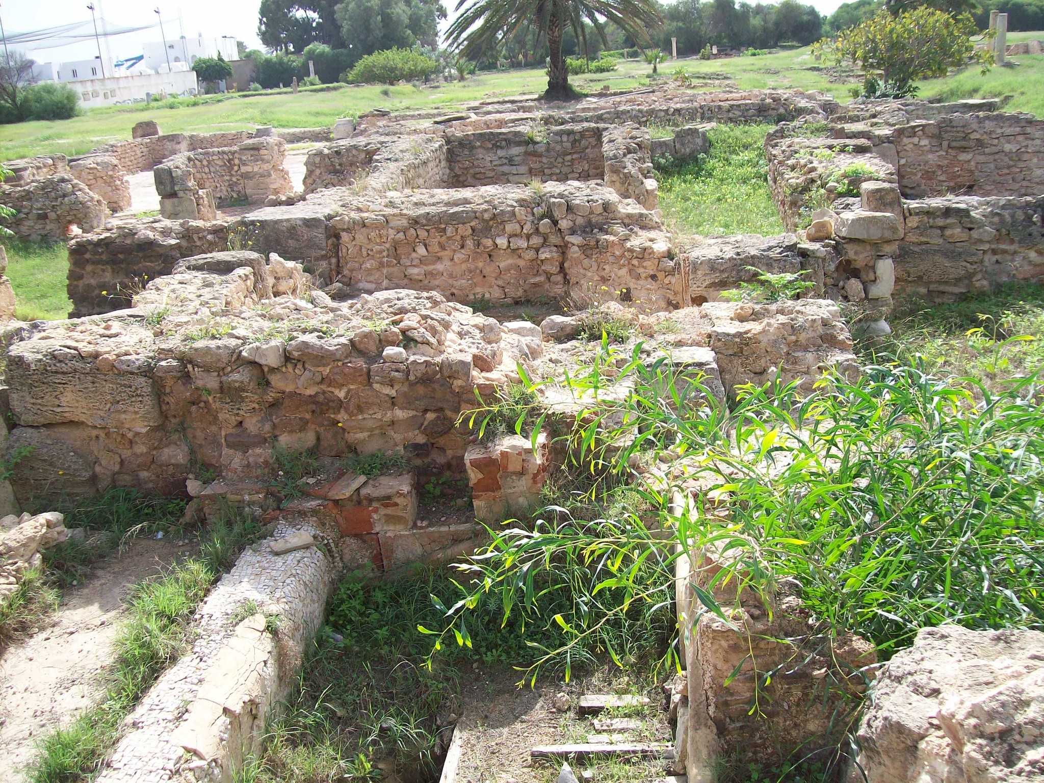 Historic site structures at Pupput Archaeological Site