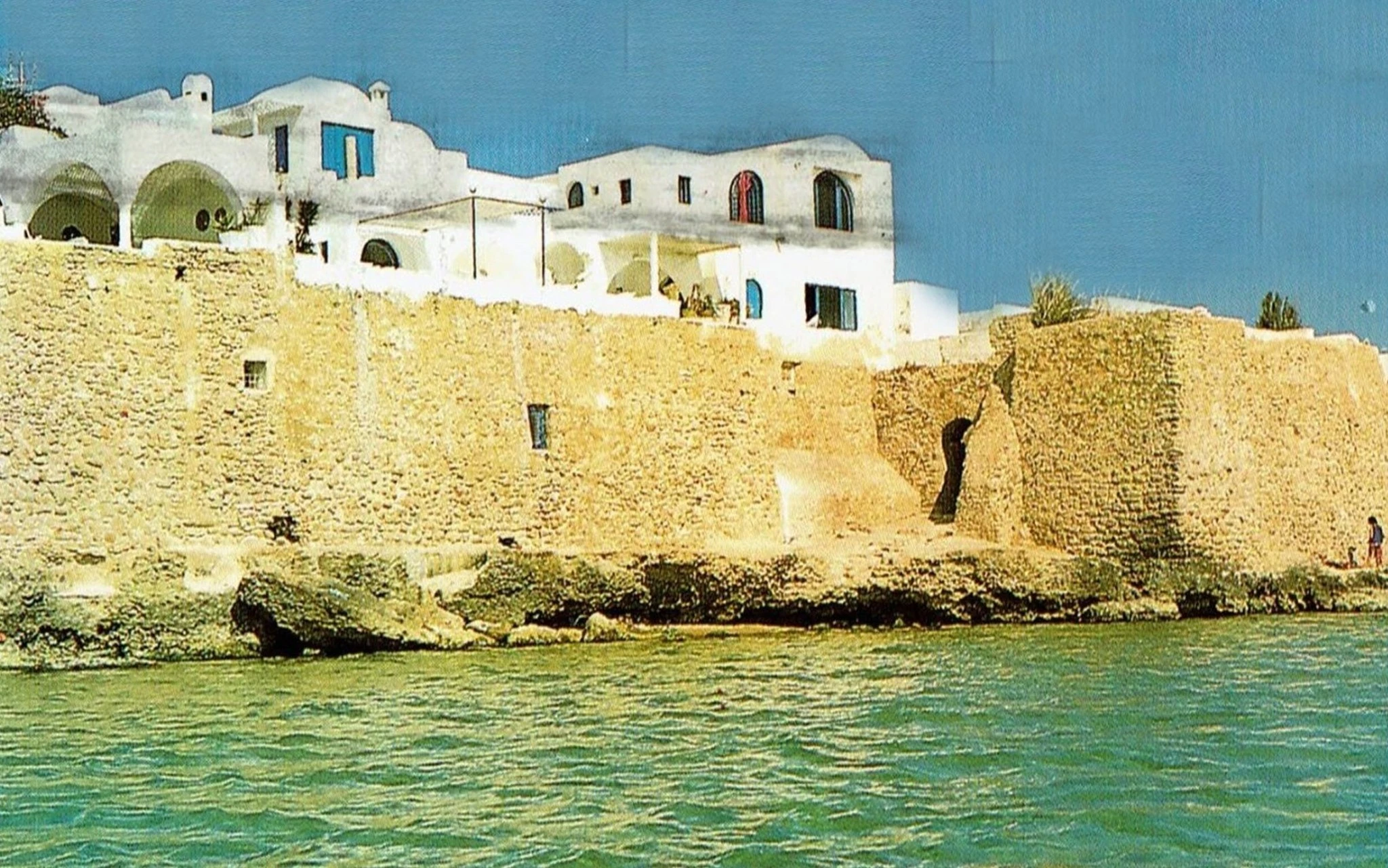 Ancient port structures at La Scala Hammamet