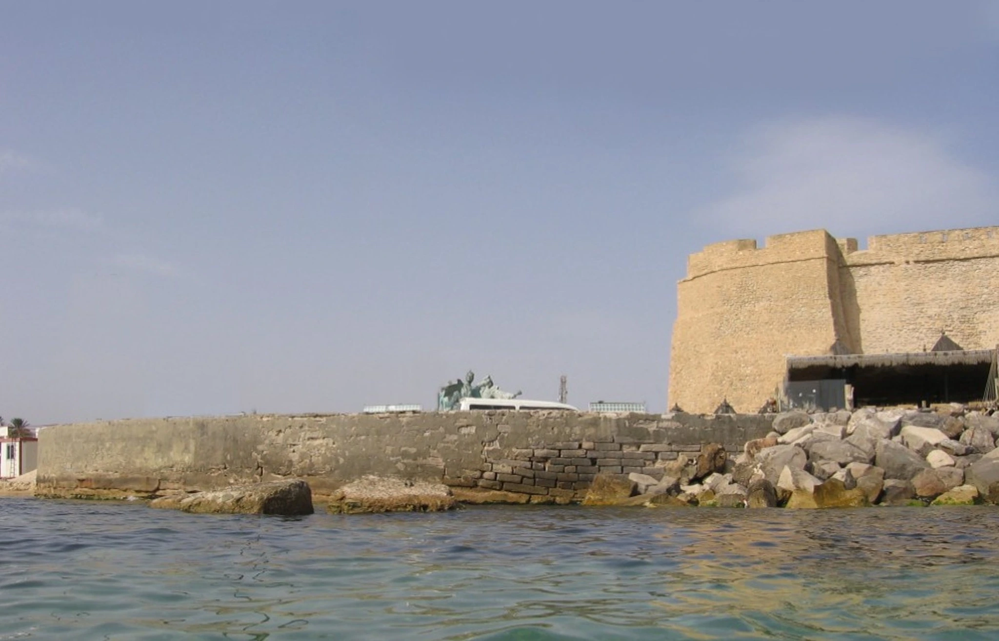 La Scala old port ruins in Hammamet